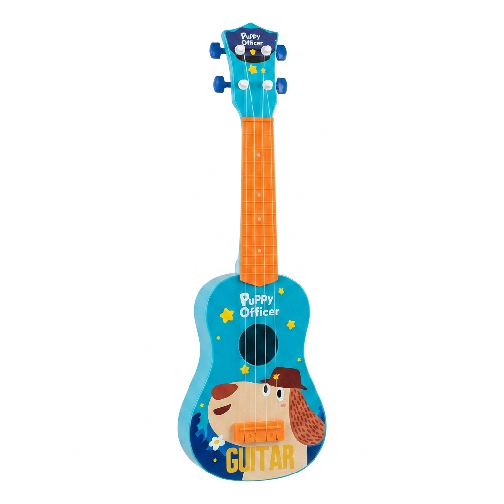 Plava gitara Puppy Officer — hero prikaz