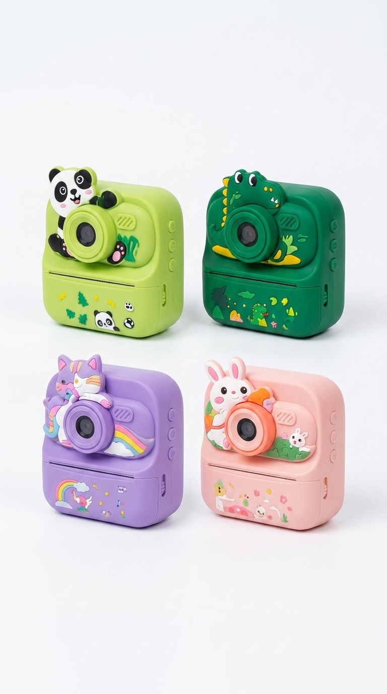 Dečiji digitalni fotoaparat — 3/4 desni ugao