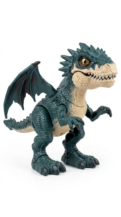Električni dinosaurus zmaj — 3/4 desni ugao