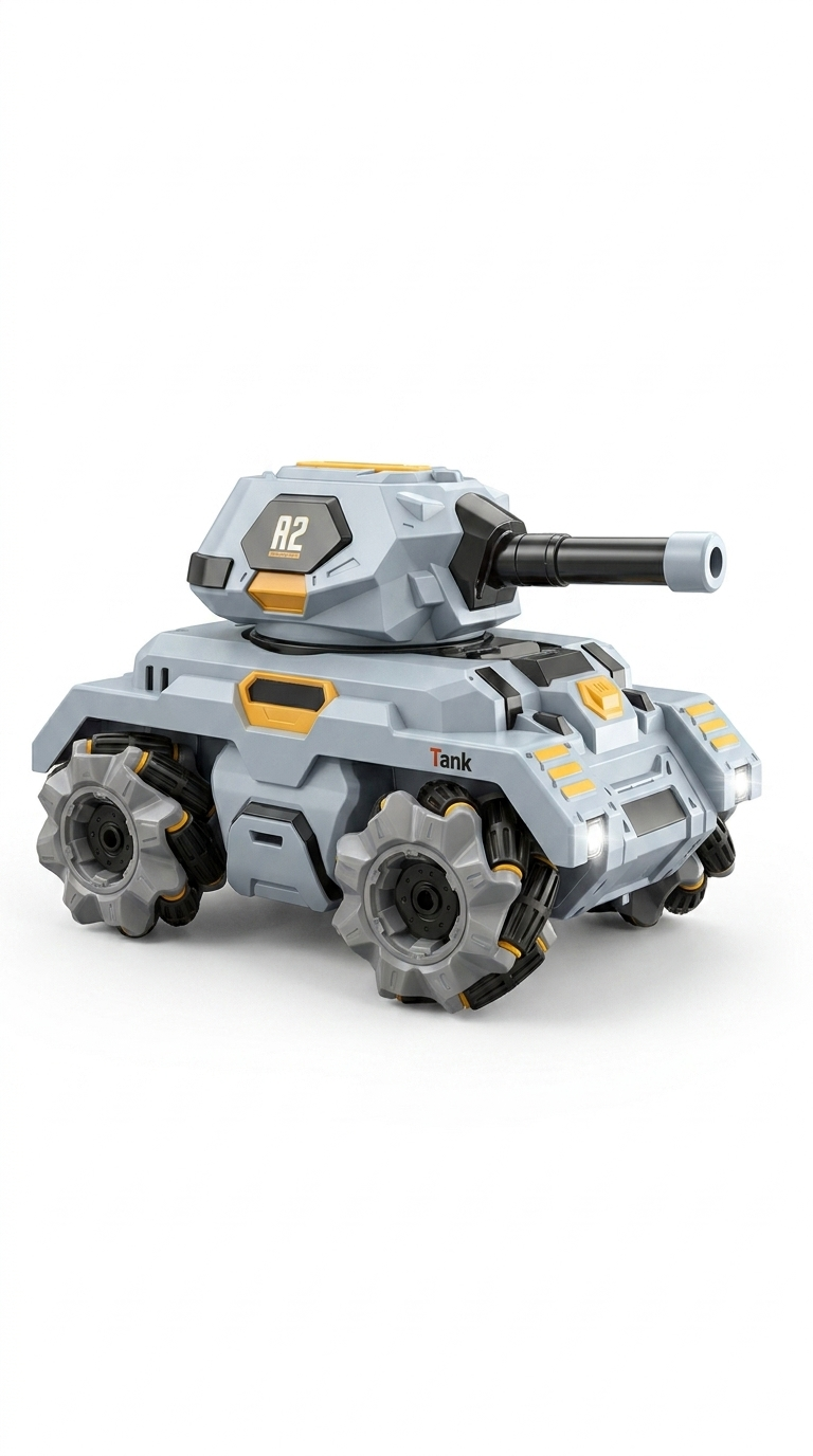 RC tenk Drift Tank A2 — 3/4 levi ugao