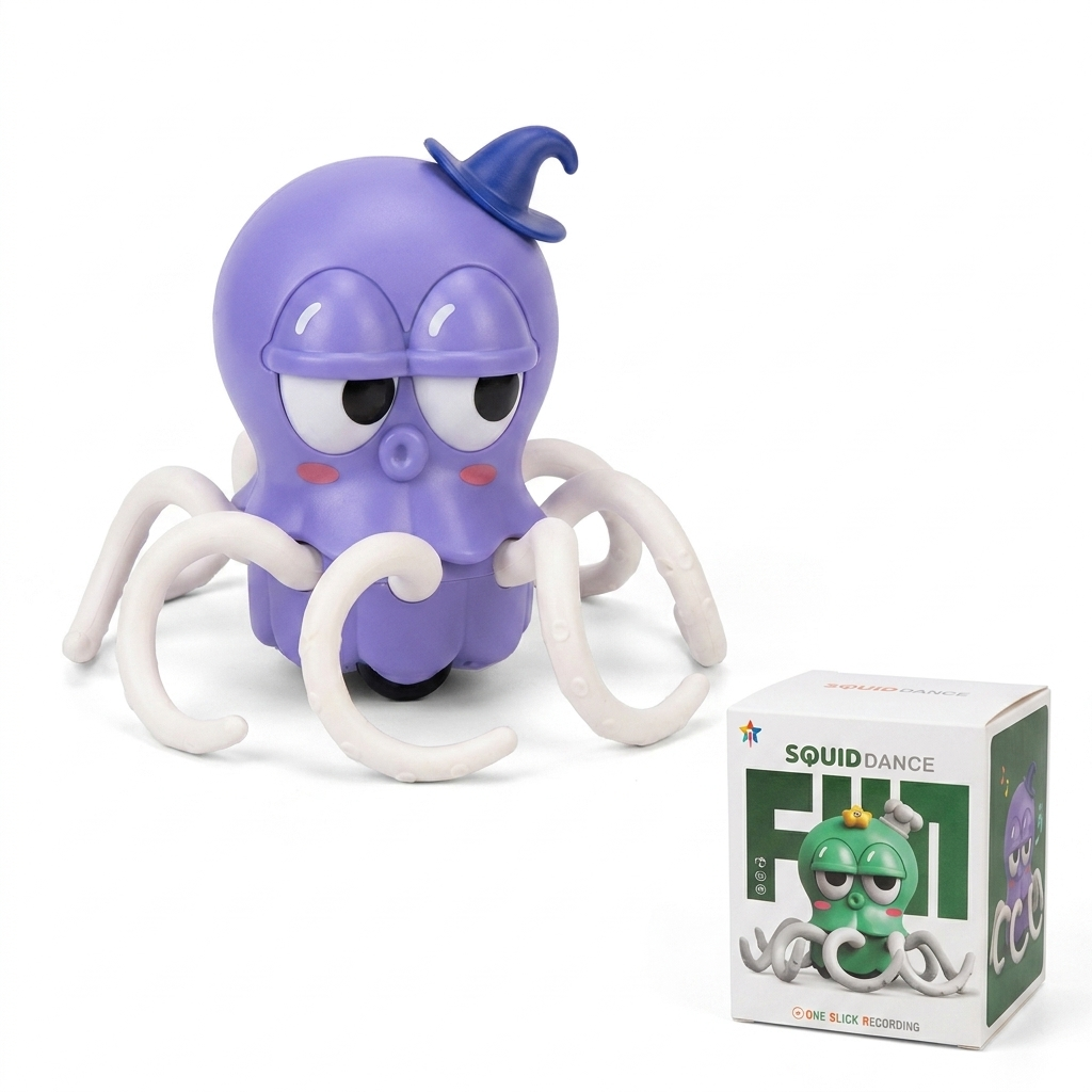 Muzički Oktopus Igrač - sa kutijom
