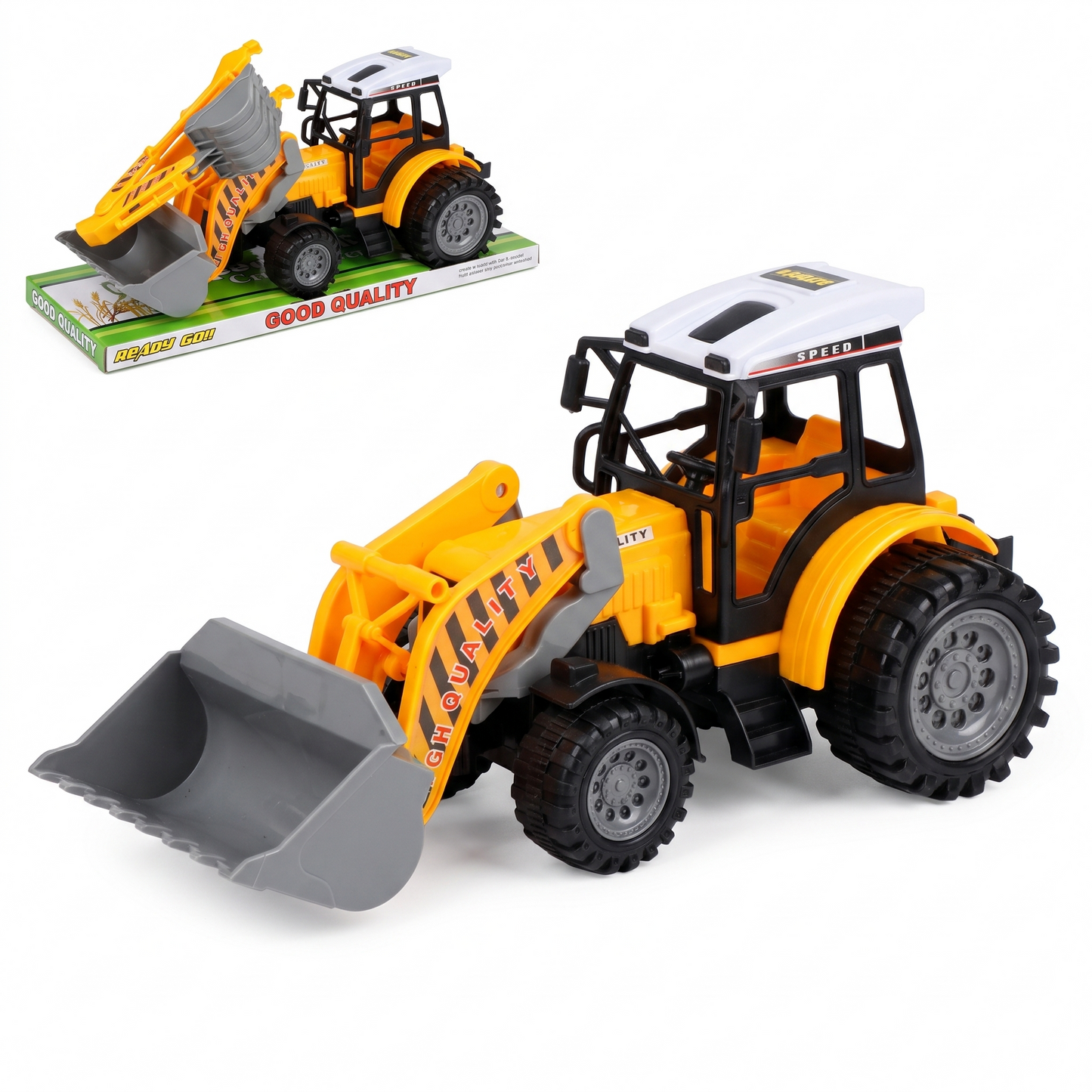 Traktor sa kašikom - sa kutijom